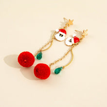 Load image into Gallery viewer, Christmas Earrings Holiday Gift Jewelry Girl
