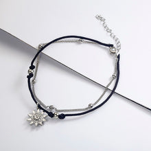 Load image into Gallery viewer, Sun Pendant Anklets Women New Stone Beads Shell Anklet
