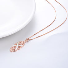 Load image into Gallery viewer, Sterling Silver Irish Celtic Knot Opal Pendant Necklace Infinity Love Necklace Gift for Her
