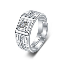 Load image into Gallery viewer, Couple Rings High-grade Diamante Ring
