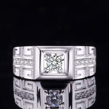 Load image into Gallery viewer, Couple Rings High-grade Diamante Ring
