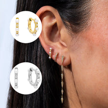 Load image into Gallery viewer, Fashionable personality all-match diamond earring earrings

