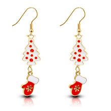 Load image into Gallery viewer, European And American New Jewelry Creative Personality Christmas Eve Christmas Earrings
