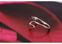 Load image into Gallery viewer, 925 Sterling Silver Small Snake Rings

