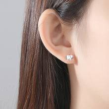 Load image into Gallery viewer, Female Animal Baby Elephant Asymmetrical Earrings
