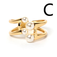 Load image into Gallery viewer, Alloy Jewelry Double Pearl Bracelet Women
