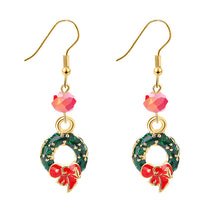 Load image into Gallery viewer, European And American New Jewelry Creative Personality Christmas Eve Christmas Earrings
