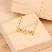 Load image into Gallery viewer, New MOM pendant necklace
