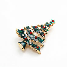 Load image into Gallery viewer, Christmas Tree Brooch Pin Women Girls Jewelry

