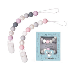 Load image into Gallery viewer, Baby Silicone Pacifier Chain, Baby Soothing Toys, Molars
