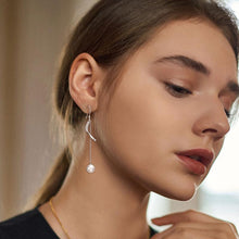Load image into Gallery viewer, Sterling Silver Pearl Pendant Earrings For Women
