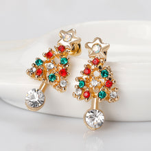 Load image into Gallery viewer, Christmas earrings jewelry
