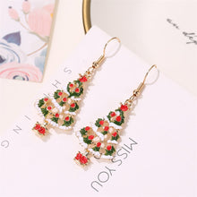 Load image into Gallery viewer, earrings for women fashion jewelry Christmas earrings
