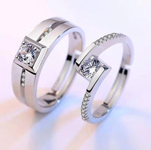 Load image into Gallery viewer, Men&#39;s And Women&#39;s Tail Rings Heart-shaped Couple Rings
