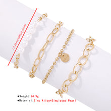 Load image into Gallery viewer, Fashion Jewelry Geometric Pearl Retro Jewelry Women
