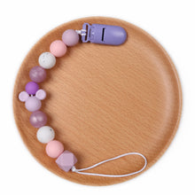 Load image into Gallery viewer, Cartoon Animal Teether Chain INS Baby Pacifier Clip
