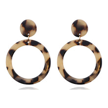 Load image into Gallery viewer, Acrylic Acetate Plate Leopard Earrings For Women Earring
