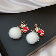 Load image into Gallery viewer, Christmas Earrings Holiday Gift Jewelry Girl

