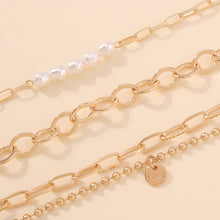 Load image into Gallery viewer, Fashion Jewelry Geometric Pearl Retro Jewelry Women
