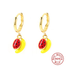 Load image into Gallery viewer, Fruit Pendant Drop Oil Earring Earrings Fashion Simple Creative Earring Earrings
