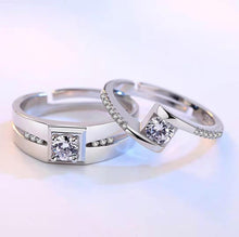 Load image into Gallery viewer, Men&#39;s And Women&#39;s Tail Rings Heart-shaped Couple Rings
