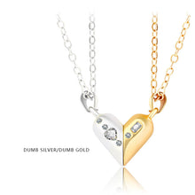 Load image into Gallery viewer, Love Couple Necklace Pair Of Magnet Stone Rotating Necklaces
