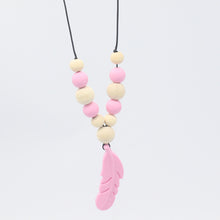 Load image into Gallery viewer, Baby Soothing Teether Protects Safety Baby Teether Necklace
