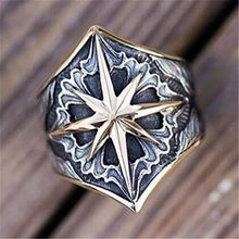 Load image into Gallery viewer, Men&#39;s Glyph Vintage Rings Fashion Pattern Personality Two Tone Rings
