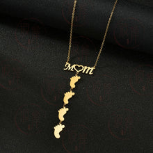 Load image into Gallery viewer, Stainless Steel MOM Necklace Fashion Customized Name
