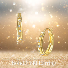 Load image into Gallery viewer, Sterling Silver Hoop Earrings for Women Teens Earring Jewelry Gifts
