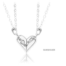 Load image into Gallery viewer, Love Couple Necklace Pair Of Magnet Stone Rotating Necklaces
