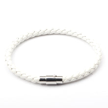 Load image into Gallery viewer, Magnetic Mens 6 Leather Cord Braided Bracelet

