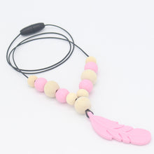 Load image into Gallery viewer, Baby Soothing Teether Protects Safety Baby Teether Necklace
