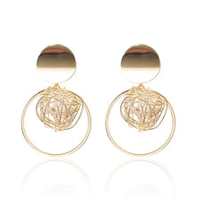 Load image into Gallery viewer, Fashion Statement Earring Geometric Large Earrings For Women Hanging Dangle Earrings Drop Earrings New Trend Female Jewelry
