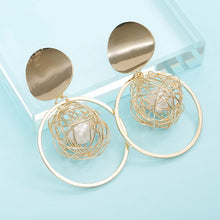 Load image into Gallery viewer, Fashion Statement Earring Geometric Large Earrings For Women Hanging Dangle Earrings Drop Earrings New Trend Female Jewelry
