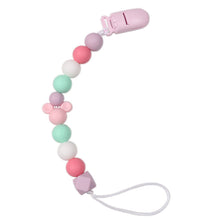 Load image into Gallery viewer, Cartoon Animal Teether Chain INS Baby Pacifier Clip
