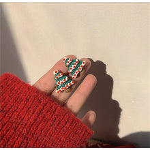 Load image into Gallery viewer, Christmas Earrings Holiday Gift Jewelry Girl
