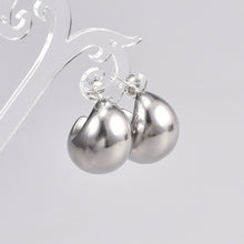 Load image into Gallery viewer, Hollow Earrings Chubby Round Tuo Tuo Titanium Steel Hollow Fashion Irregular French Retro Jewelry
