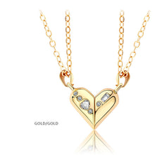 Load image into Gallery viewer, Love Couple Necklace Pair Of Magnet Stone Rotating Necklaces
