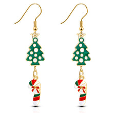 Load image into Gallery viewer, European And American New Jewelry Creative Personality Christmas Eve Christmas Earrings
