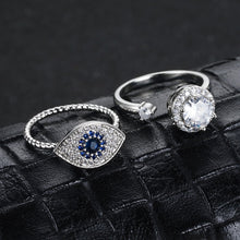 Load image into Gallery viewer, Turnable Rings Eyes Flowers Anxiety Rings For Women Fidget Spinner Ring Jewelry
